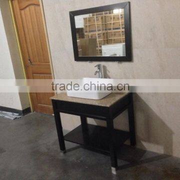 Hot Sale Hotel Solid Wood Bathroom Vanity