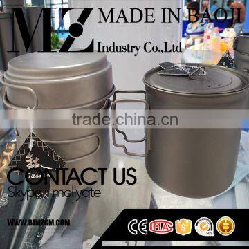 500ml outdoor titanium cup