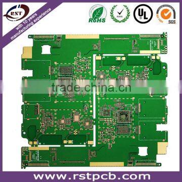 Custom Made Black Round Shape Led Pcb Board photo-3