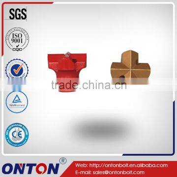 ONTON self drilling hollow threaded rod tapered drill bit