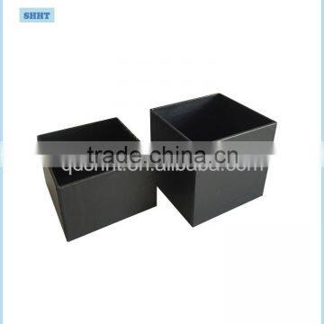 luxury hot sale customized square paper candle box lid and base