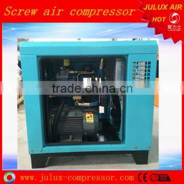 7.5kw 10hp Lubricated Lubrication Style and AC Power Power Source High Flow Air Compressors photo-4