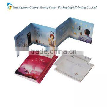 Luxury Accordion Fold Brochure Offset Printing