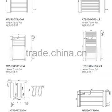 Empolo Factory Direct 1 M Hight Stainless Steel Towel Heater, Warm Towel Bar, Towel Dryer HTS1000X550 photo-2