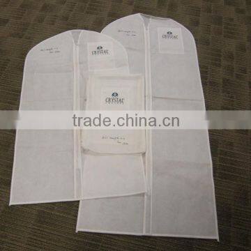 2014 Recycled Non Woven Zippered Garment Bag