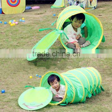 Funny pop up kids playing tunnel