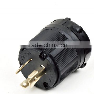 UL NEMA L6-20P generator twist locking Plug