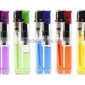 refillable electronic lighter in transparent color