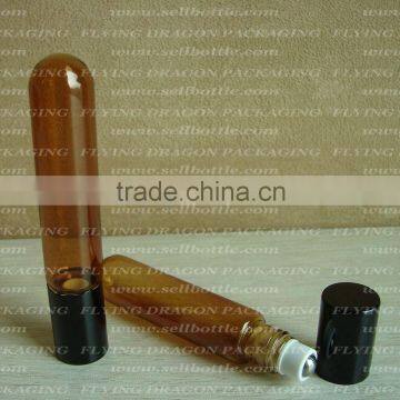 10ML Amber Roll on glass bottle