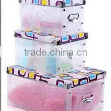 Cheap PP foldable plastic container