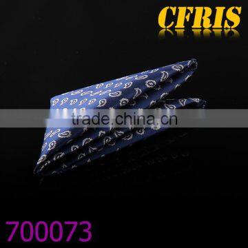 2016New Arriving Custom made Cheap Polyester pocket square printed