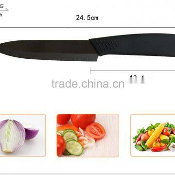 Top Quality Gifts Zirconia Black Blade Black Handle 3" 4" 5" Inch + Peeler + Covers Ceramic Knife Set Kitchen Fruit Knife Set photo-4