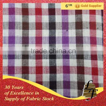 21S- 100% Cotton Yarn Dyed Shirting Stock Fabric(2244)