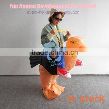 inflatable ostrich funny inflatable costumes in stock