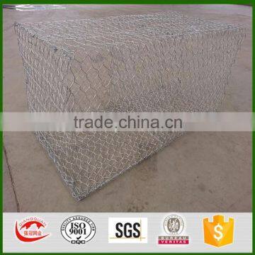 PVC coated Galvanized hexagonal woven wire mesh gabion box price (china manufacturer)