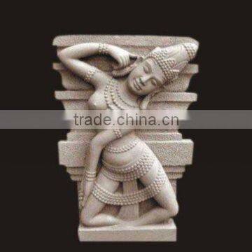 Apsara Dancer stone statue DSF-CP025