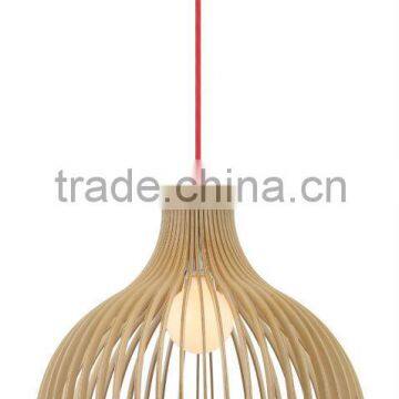 New Wood Birdcage Chandelier,Bentwood Pendant,Hanging lamp