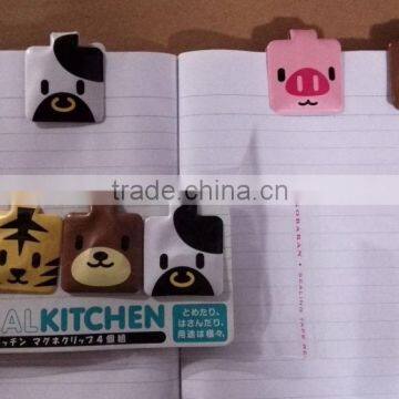 PVC Animal Printing Fridge Magnet Clip , Magnetic Hook , photo-3