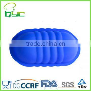 Non-stick Food Grade Silicone Caterpillar Shaped Bread Pan