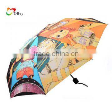 Anime One Piece Triple Folding Anti-UV Umbrella photo-2