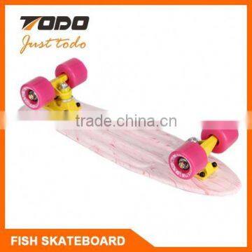 22' Long Board Plastic Fish Original electric skateboard