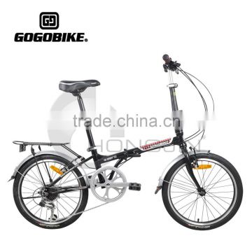 7 Speed Carbon Steel Frame Folding Bicycles