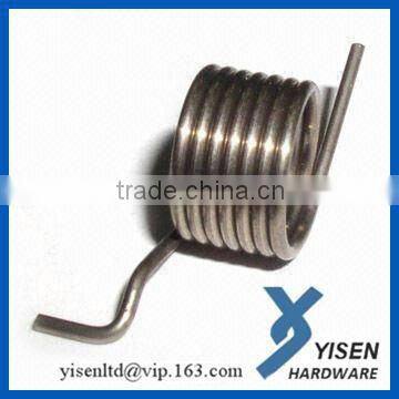 double hook torsion spring for climbing rope