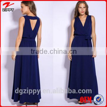 Manhattan cheap nave blue Maxi Dress online shopping