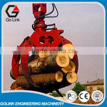 26t excavator hydraulic grapple for logs stone grab