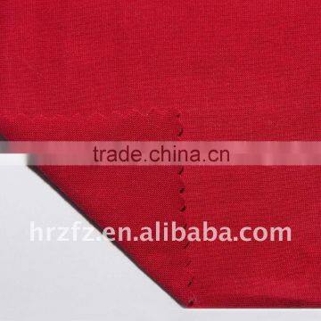 100% cotton red single jersey fabric