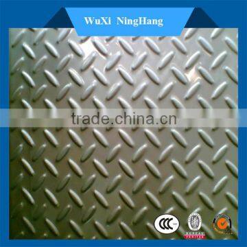 201 304 Hot roll chequered stainless steel sheet