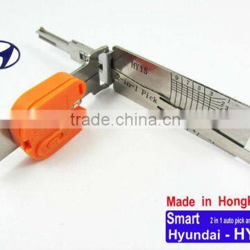 Smart 2 in1 Auto Pick and Decoder for Hyundai-HY15 locksmith tool