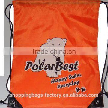 Customized Cinch Sack School Promotional Gym Sack Drawstring Bag photo-2
