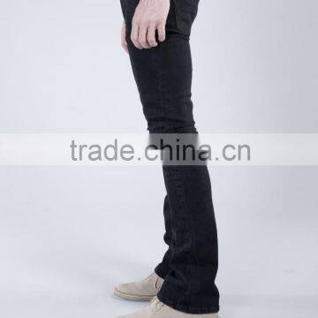 Fashion Design Tight Fit Bootcut Mens Jeans JX020 photo-3