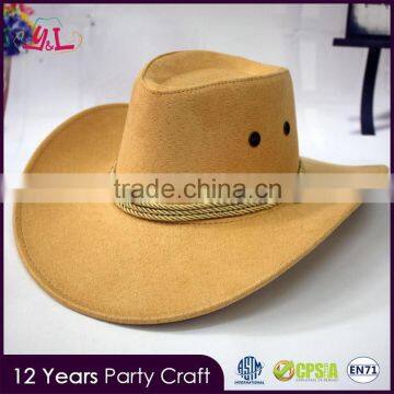 New Products 2016 Innovative Product Western Cowboy Hat Gold Supplier