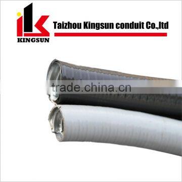Flexible construction PVC coated galvanized metallic conduit