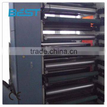 Best sale multicolour small flexo printing machine