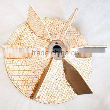 high alumina ceramic anti-wear fan blade lining