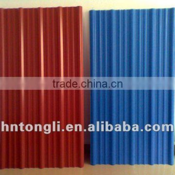 colorful wigwam wave shapes roof tile machine