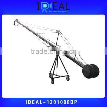 IDEAL jib camera crane with 10m triangle electronic control rocker arm