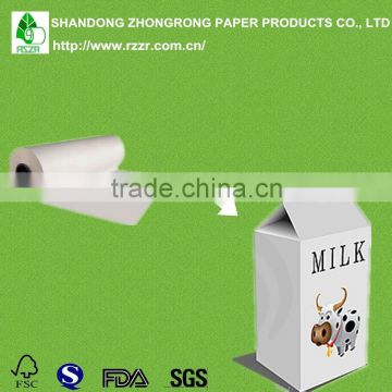 20+300+20 gram PE coated paper for fresh milk box