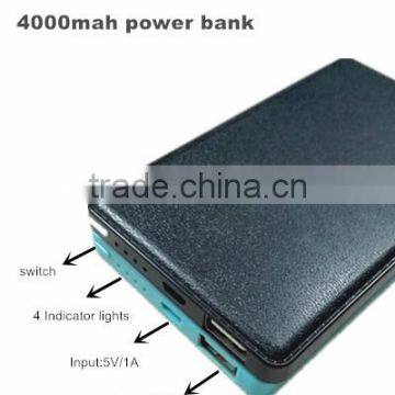 2016 creative power bank,power bank 4000mah with factory price