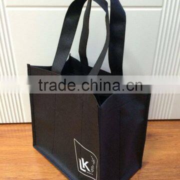 Red Design Non Woven Wine Bag photo-3
