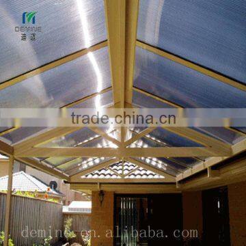 Processing of Two layers Sunshine Polycarbonate(pc) Board for Villatic Sun Room
