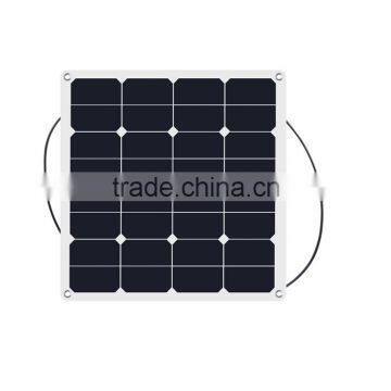 sunpower solar cells for high efficiency flexible solar panel, semi flexible solar panel