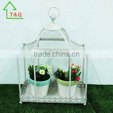 New Vintage Cream 2 in 1 Stylish Garden Outdoor Glazed Ceramic Planter