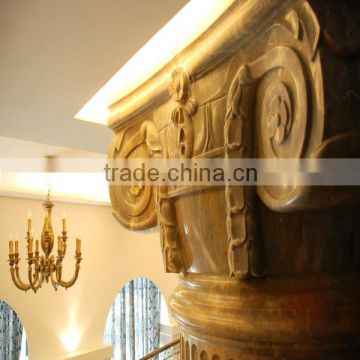 Marble Roman Pillar Column Cap manufactured by Factory