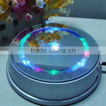 New Arrival large crystal rotary light led base large(R-1488)