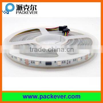 White fpcb hot sell DC5V/12V 30LEDs/m rgb addressable/programmable TM1809 pixel strip