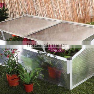 Easy DIY Aluminium Greenhouse 105cm x 56cm x 41cm